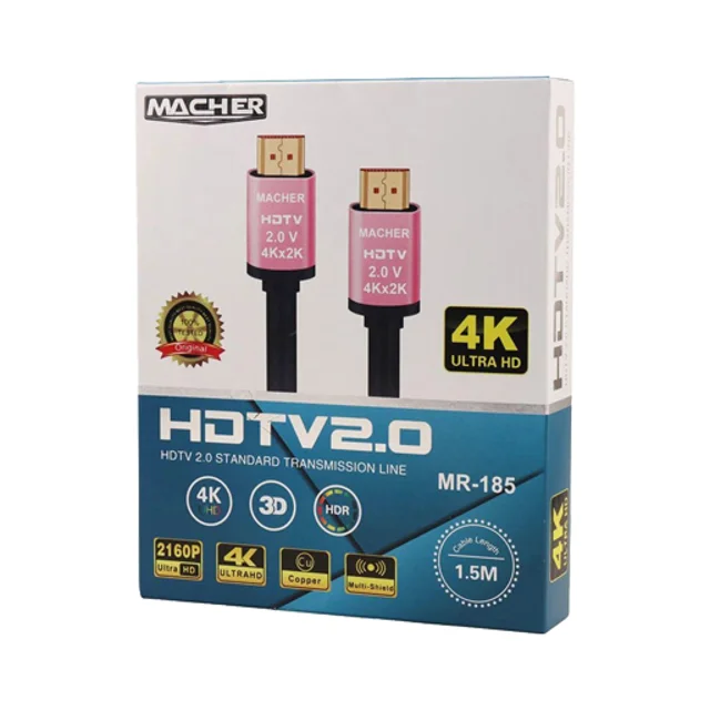 کابل HDMI برند مچر مدل MR-185 طول 1.5 متری