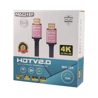 کابل HDMI برند مچر مدل MR-188 طول 10 متری