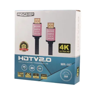 کابل HDMI برند مچر مدل MR-187 طول 5 متری